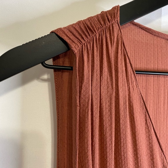 Hatch Anais Maternity Pin Dot Sleeveless Dress - Picture 6 of 9